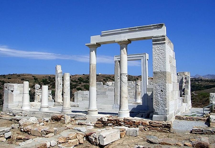 Dimitra's Temple in Naxos